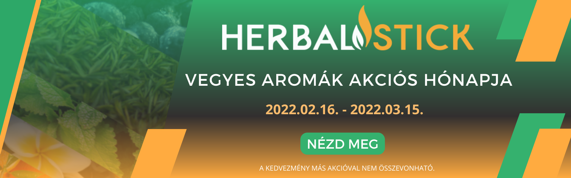 VEGYES AROMÁK HÓNAPJA